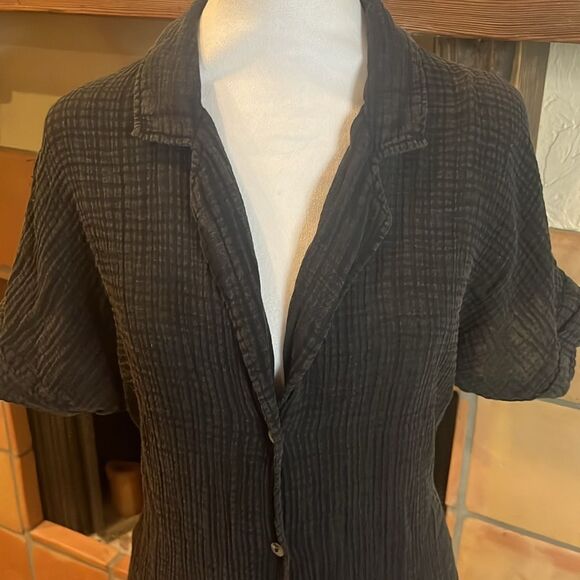 The Lucia Sheer Black Midi Dress by Anthropologie, size M - Picture 2 of 13